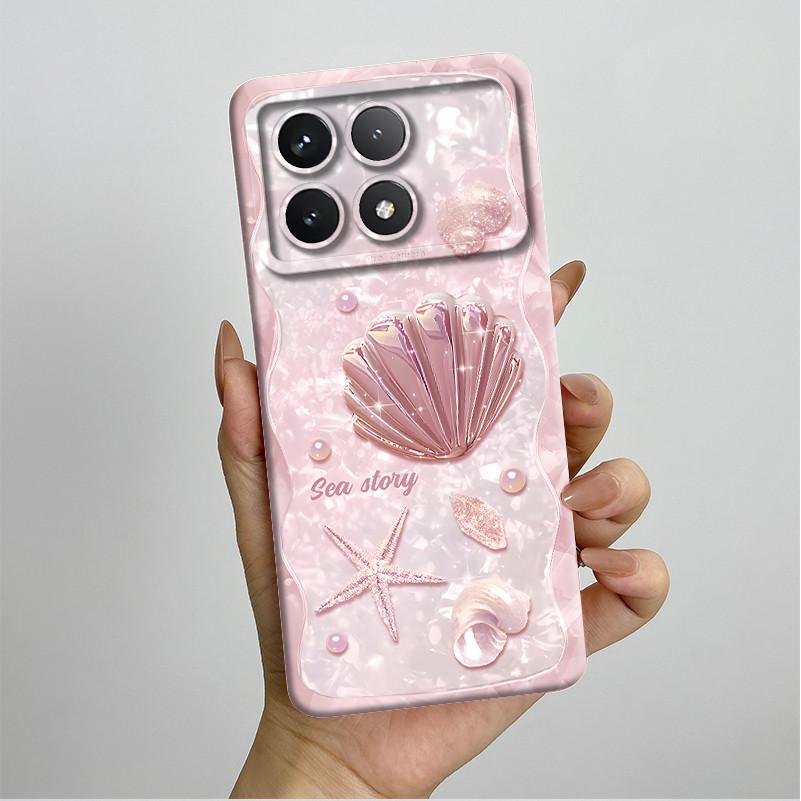 Ударопрочный чехол для телефона Xiaomi Poco X6 Pro 5G Redmi K70E Красивые Бабочки Цветы Мягкий ТПУ Корпус Poco X6Pro Бампер Задняя Крышка