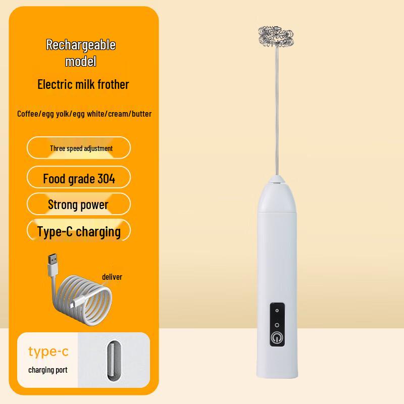 Electric Milk Frother and Egg Beater