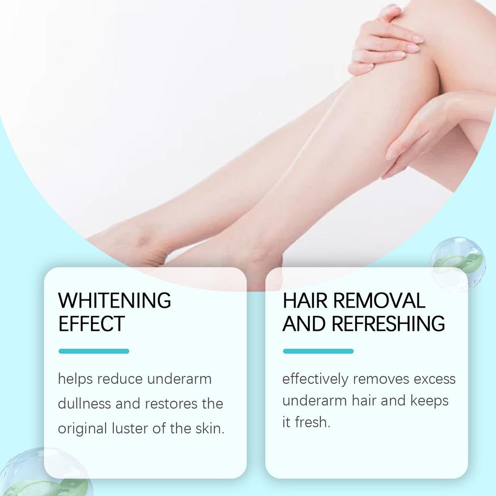 Нежный и успокаивающий крем для удаления волос на руках, ногах, интимных зонах, отбеливающий крем для тела и удаления волос, увлажняющий, 60 г