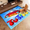 1pc TuTiTu Print Area Rug - Soft, Washable Non-Slip Indoor Mat, Living Room, Home Office Decorative Rug,Office Decorative