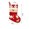 Elk Christmas Stockings Santa Claus Santa Gift Pocket Ornaments Candy Bag  Christmas