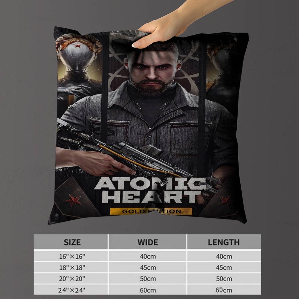 Игровой Atomic Heart Наволочка Декоративная Подушка Диван Домашний Декор Чехол Наволочки