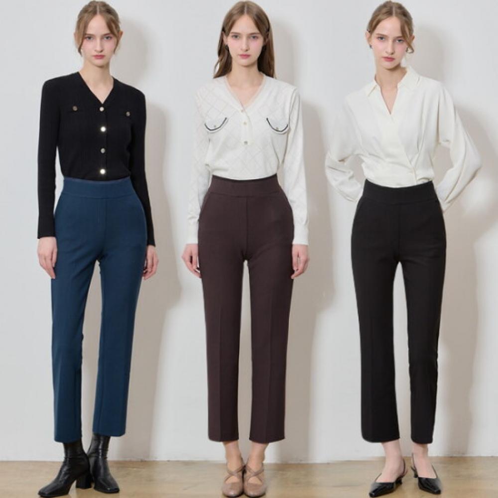 Bonialex Stretch Semi Flare Banding Pants 3set Size 55 99