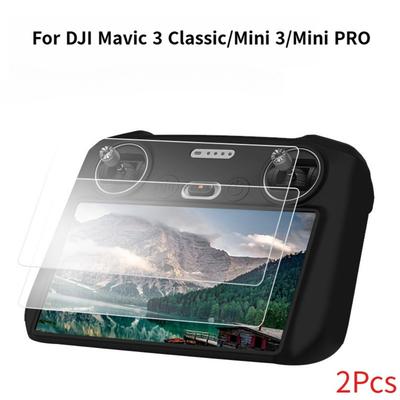 2 шт. Закаленное стекло для DJI Mavic 3 Classic/Mini 3 Pro/Mini 3 - Защитные аксессуары для пульта дистанционного управления