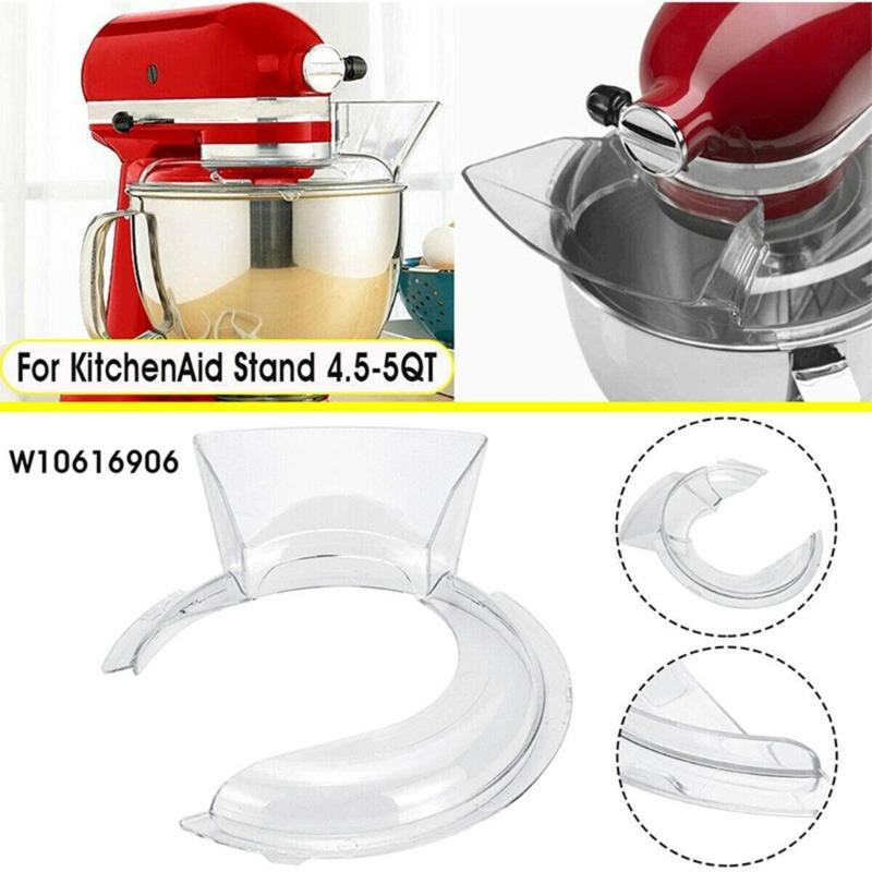 Защитная крышка от разбрызгивания для миксеров K45SS KSM75 KSM150PS KSM152PS K4 K5 KP50 KSM5 KSM50 объемом 4,5-5 кварт