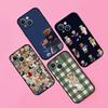 Мультяшный медведь P-Polo-S Чехол для телефона Чехол для телефона, подходящий для IPhone 16, 15, 11, 13, 14 Pro Max, Plus, X, Xr, Xs Max, 12 Mini
