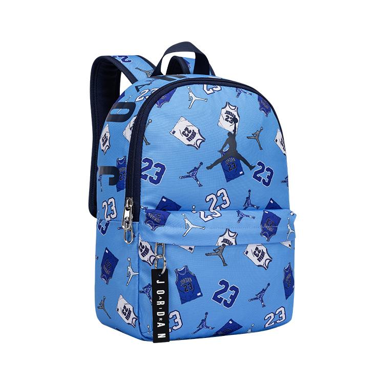 New Jordan Fabric Backpack Trumpets Unisex Blue & Dark Blue JD2533027TD-001