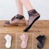 Women Anti skid Liner Summer Lace Socks Cotton Hosiery Boat Socks Low Cut
