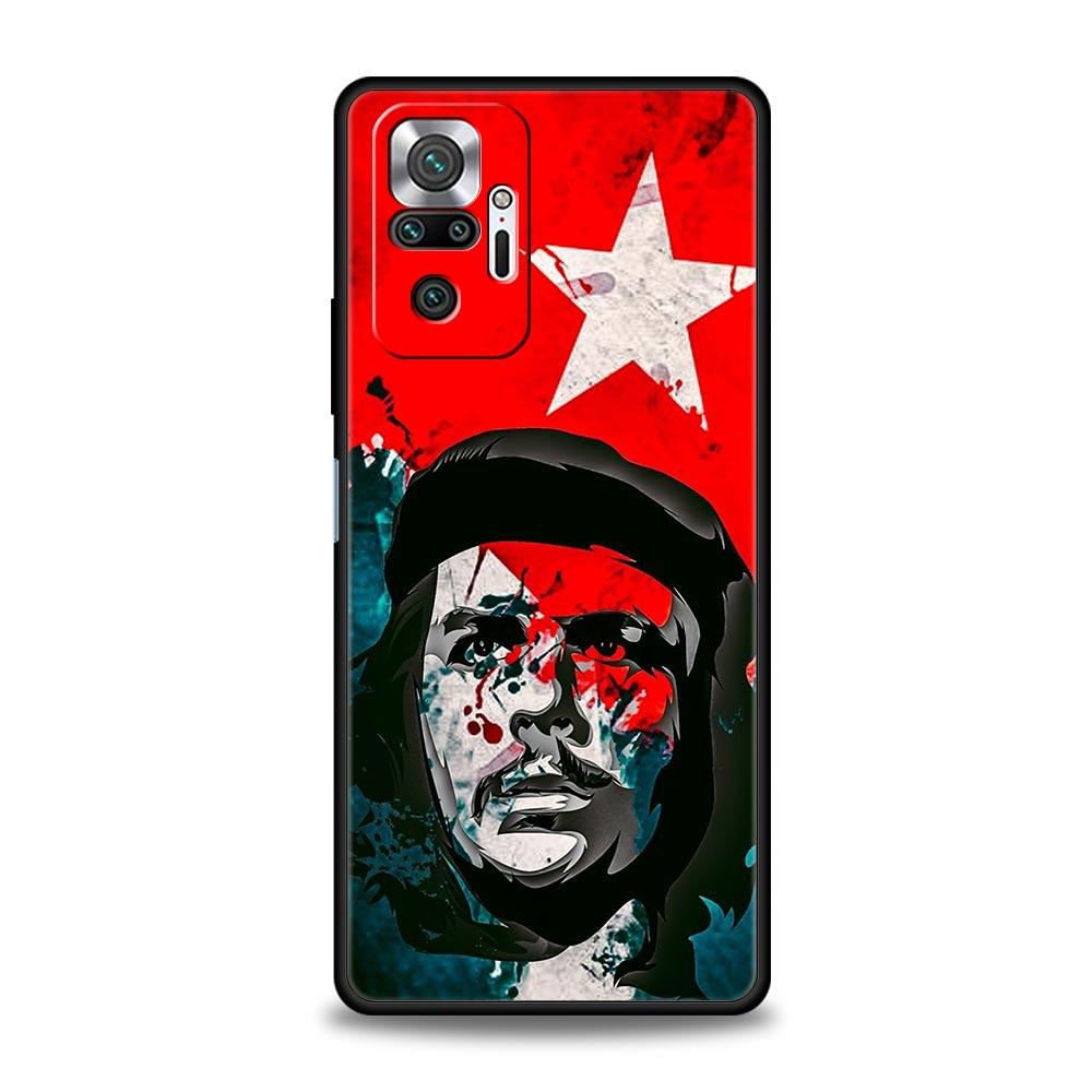Чехол для телефона Xiaomi Redmi Note 14 13 12 Pro Plus 5G 9S 9 10 11 4G 14C 13C 12C 10C 9C 9A Че Гевара Мягкий чехол