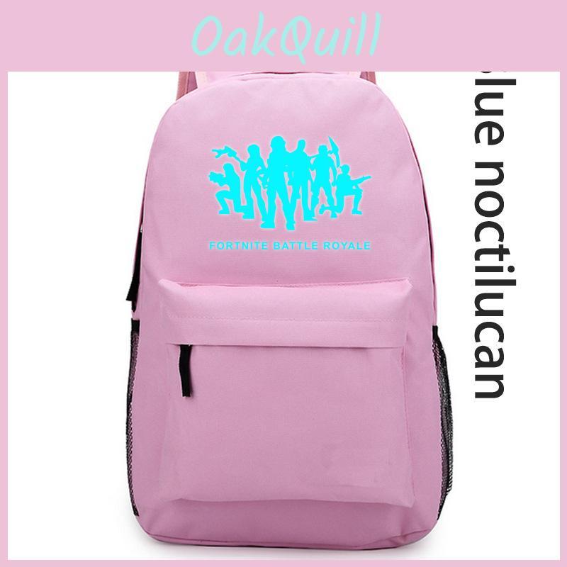 Fortnite Bag Luminous Game Youth Campus Fashion Trend Backpack For Unisex
