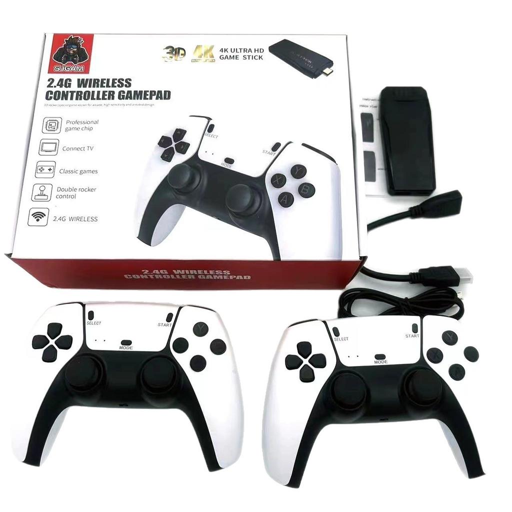M8Pro Retro Game Console, 2.4G Wireless Dual Controllers HDMI TV Video Game Stick
