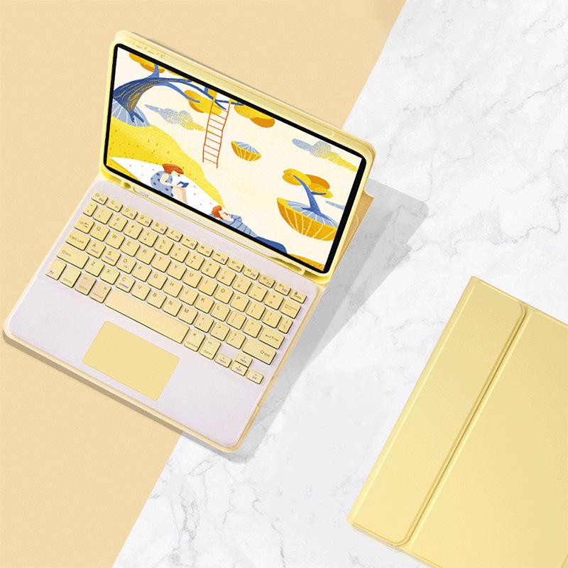Защитный чехол A16 для iPad 10,9" с Bluetooth-клавиатурой с подсветкой и тачпадом
