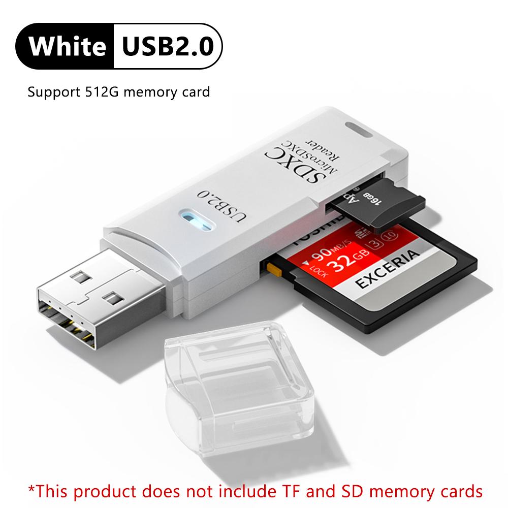 USB 3.0 Card Reader SD TF Card Memory Card Reader 2 IN 1 High Speed Smart Cardreader Adapter For PC Laptop Accessories 3