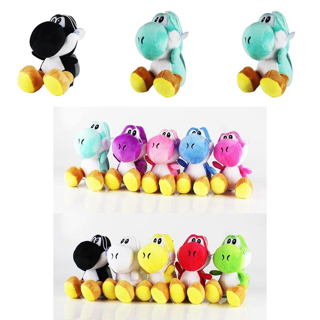 Очаровательная 18-сантиметровая плюшевая игрушка Super Mario Bros Йоши Джоут, идеально подходящая для обнимания