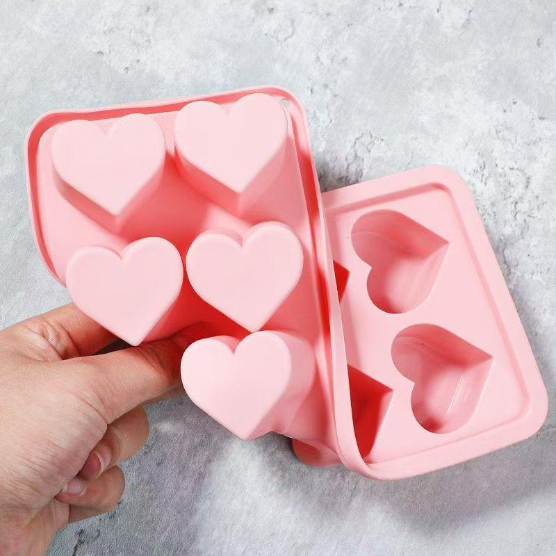 1Pcs Heart-Shaped Ice Cube Mold Multifunctional For Pudding Candy Whiskey Kitchen Accessaries Party Supplies Valentine'S Day