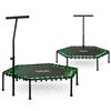 Fitness Trampoline with Handle 127 Cm Neo-Sport - Hexagonal Green