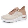 Fashion 2025Lace-up Casual Women's Shoes Non Slip Soft Soled Sports Shoes Women Breathable Mesh Height Increase Vulcanize Shoes