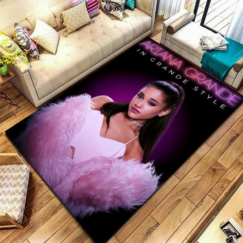 Ariana Grande Carpet Rug for Living Room Bedroom Home Sofa Decoration,Kids play Nonslip Floor Mat
