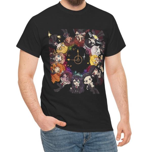 Limbus Company Character Tshirt Unisex Chibi Style Unisex Gaming Anime Tee