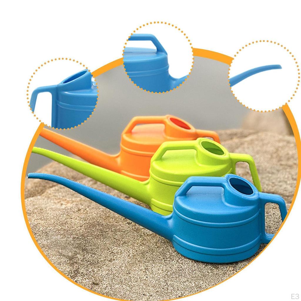 Лейка 2,4 л для использования в помещении и на улице с длинным носиком для растений