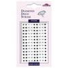 Rhinestone Stickers - Diamond - Black