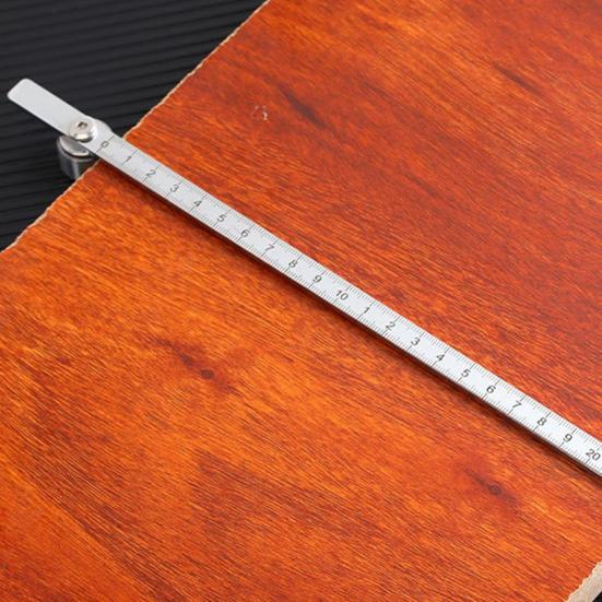 Precision Measuring Positioning Caliper Adjustable Stainless Steel Circular Saws Clamp Accurate Wood Cutting Guide Rail Tool