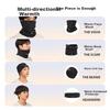 Li-Ning Cycling Neck Gaiter, Winter Men's Face Mask, Cold-Proof And Warm Head Cover, Neck Warmer Scarf Hat, Windproof Dustproof Ski Equipment