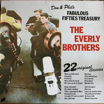 Виниловая пластинка EVERLY BROTHERS Don Phils Fabulous Fifties Treas 6310300 Janus Records 1974 UK Rock Б/у