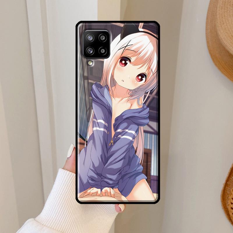 Аниме девушка мультфильм япония милый Чехол Для Samsung Galaxy A36 A56 A13 A23 A52 A32 A12 A54 A34 A14 A16 A26 A33 A53 A15 A35 A55