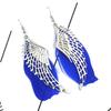 New Bohemia European Fashion Angel Wing Feather Earrings Foreign Earrings