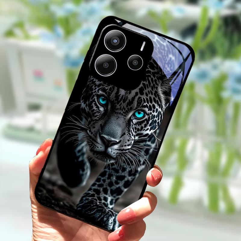 Чехол Для Redmi Note14 Стеклянный Чехол 14 Pro 4G 5G Новый Популярный Закаленное Стекло Чехол для Телефона Для Redmi Note 14 Pro+ 5G Защитные Чехлы