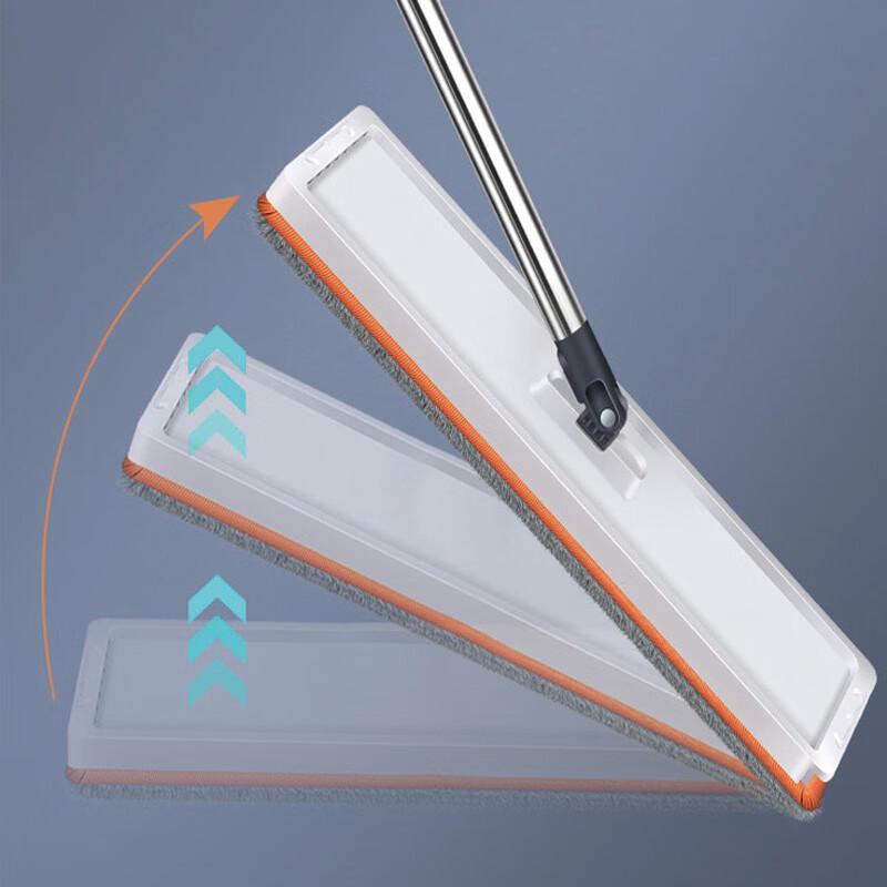 Zhuang Taitai Self-Wringing Flat Mop and Bucket Set