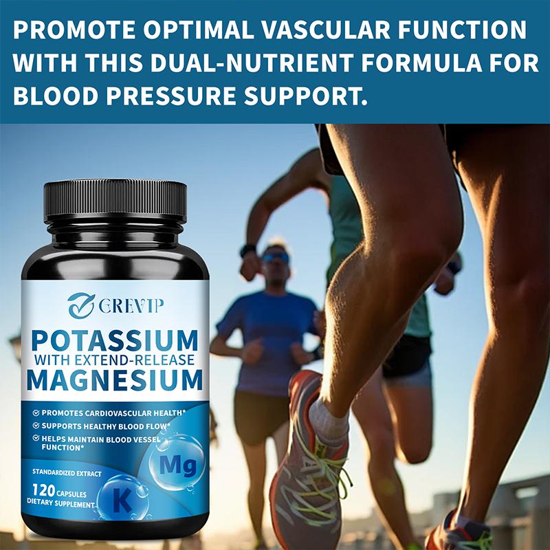 Grevip - Potassium Magnesium Extended-Release Capsules - Heart Health