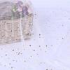 100*160CM Star Moon Mesh With Sequin Dot Soft Gauze For Clothing Bow Table Cover Wedding Birthday Party Decoration Supplies