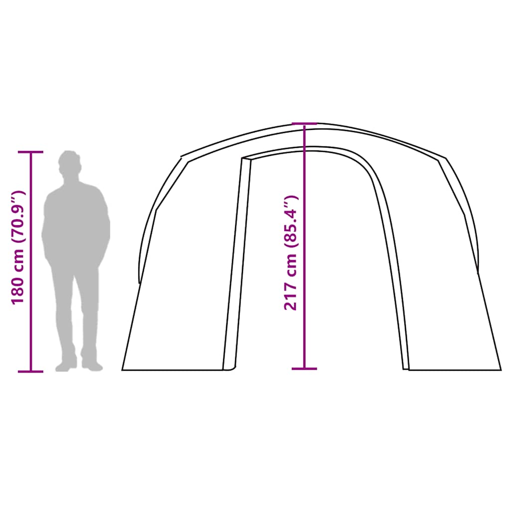 Car Tent Green Waterproof