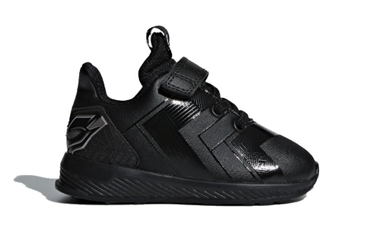 adidas Мстители I Амортизирующие Износостойкие Дышащие Низкие Детские Туфли Черные Для Младенцев и Малышей AH2458