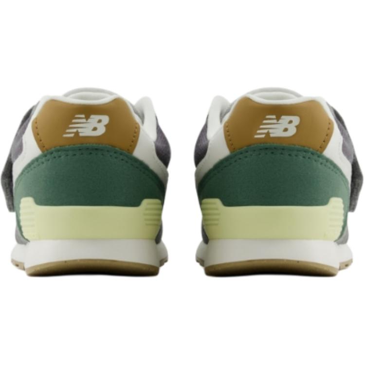 New Balance NB 996 Удобные Устойчивые к истиранию Низкие Детские Кроссовки Серый Зеленый Для Младенцев и Малышей IZ996RB3