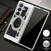 Чехол со старинным узором камеры для Samsung Z Fold 8 Ultra 7 6 5 Гибридный 3-в-1 Кожаная накладка с покрытием Складной чехол для телефона для Galaxy Z Fold8 Fold7 Fold6