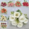 Simulation Flower Rose Bouquet For Event Decoration And Photography Prop