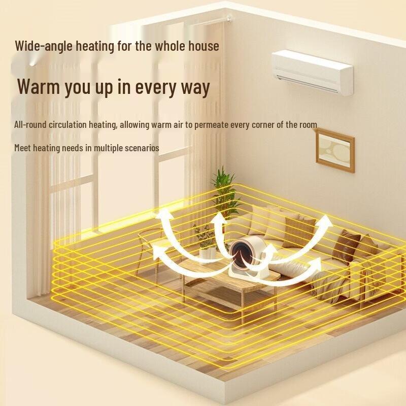ZISIZ S2 Desktop Mini Fan Heater