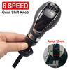 55565904 For Buick Excellé GT/XT for OPEL ASTRA Manual 5 6 Speed Gear Shift Knob Lever With Gaiter Boot Cover Black Frame
