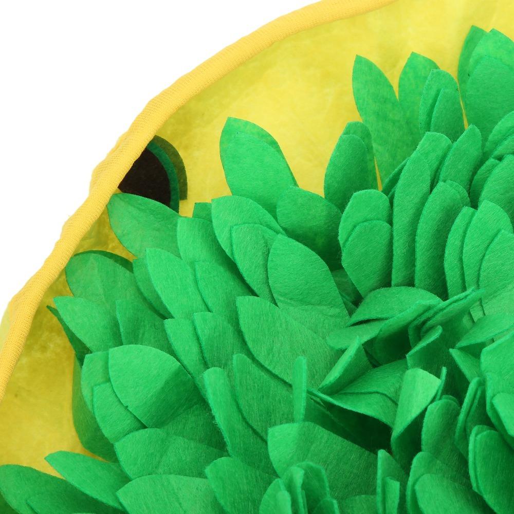 Soft Fabric Snuffle Bowl Dual Use Food Hiding Toy Boredom Relief Dog Feeding Toy Dog Training