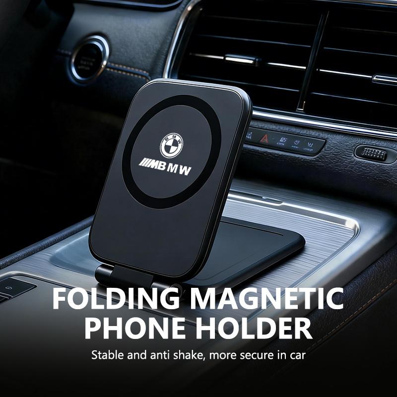 T16Magnetic Foldable Car Phone Holder Air Vent Mount Mobile Phone Stand For BMW M Performance Alpina M3 M5 M6 X1 X3 X4 X5 G20