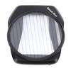 Drone Effect Filter HD Coated Snap On Portable Aluminum Frame Optical Glass Blue Streak Filter for A