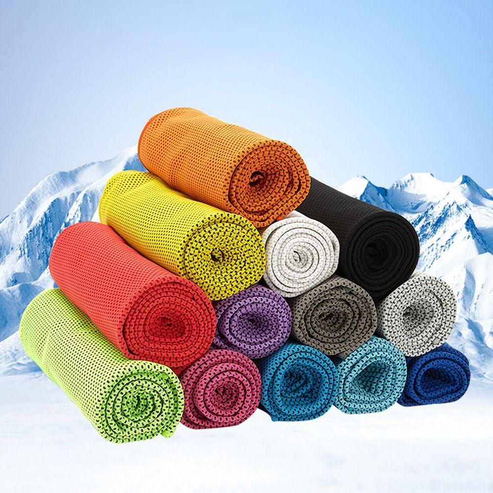 Новое быстросохнущее полотенце из микрофибры для холодных видов спорта, спортивное охлаждающее ледяное полотенце, фитнес-полотенце для охлаждения, для кемпинга