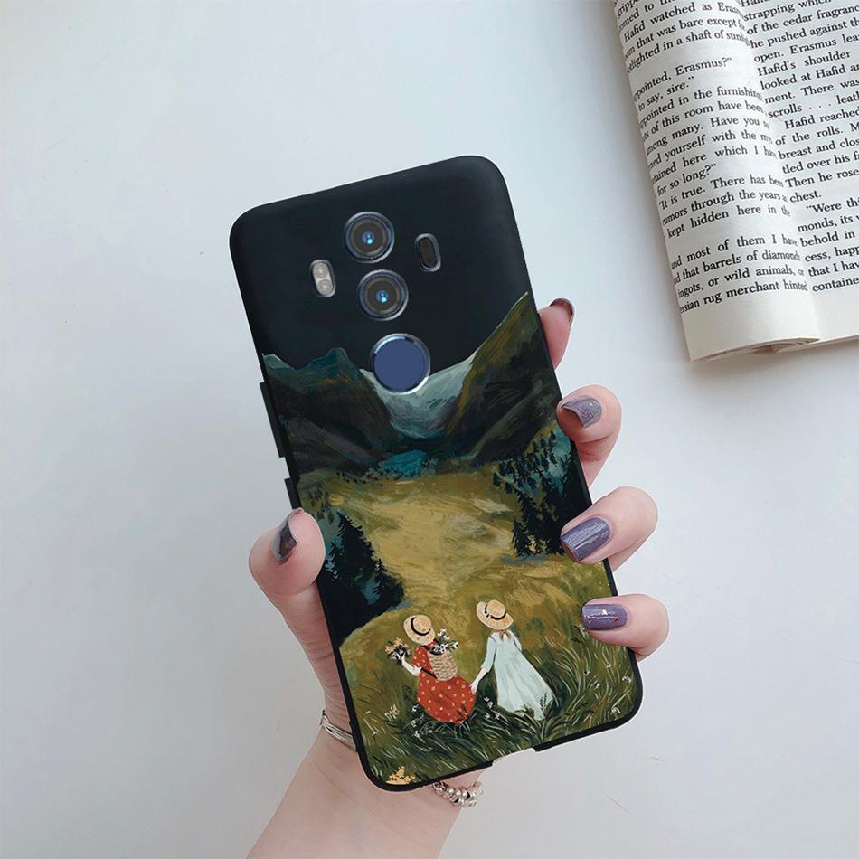 Чехол для Huawei Mate 10 Pro BLA-L29 BLA-L09 ALP-L29 ALP-L09 Dragon TPU Задняя крышка Для Huawei Mate 10 10Pro Mate10 Pro Мягкий Funda