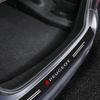 For Peugeot Carbon Fiber Car Rear Bumper Trunk Guard Protected Sticker For Peugeot 107 106 205 206 307 308 3008 207 208 407 508