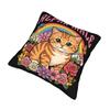 Decorative Pillowcases Alpha Male Cat Kitten Funny Merch Car Pillow Case Cover Square Multiple Sizes