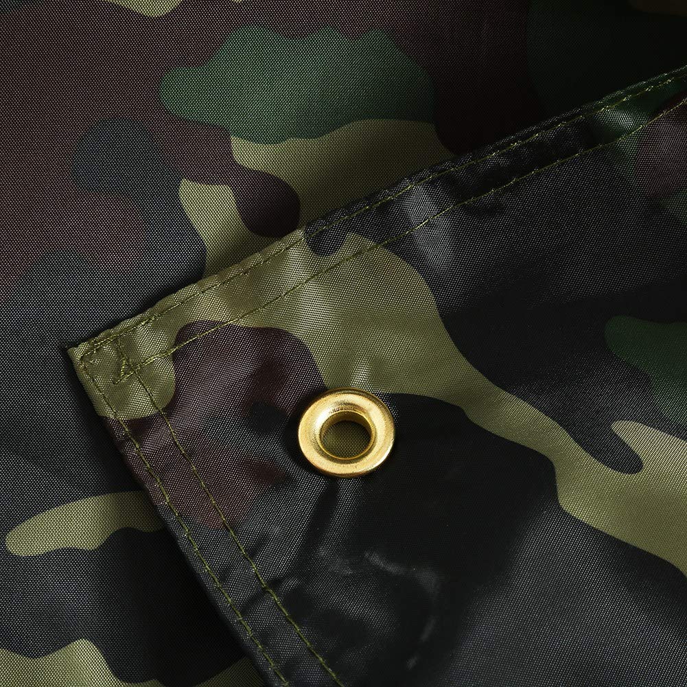 Камуфляжная переносная палатка для улицы, переносная палатка из нейлоновой ткани, легкий непромокаемый коврик, брезент для тента, укрытие, брезент, (22м)