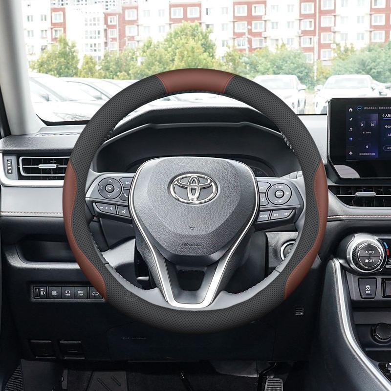 Подходит для чехлов на руль Toyota Corolla, RAV4, Land Cruiser, Avalon, Lion и Grevia.
